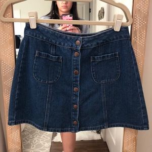 Denim skirt brandy Melville